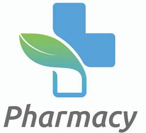 Medical pharmacy logo design. Medical and herbal logo concept. Vector illustration